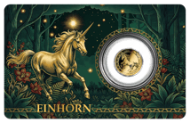 1/200 Unze Gold Einhorn 2026 (Auflage: 5.000 | Polierte Platte)