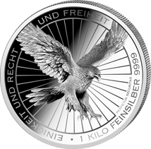 1 kg Silber Deutscher Adler 2026