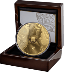 1 Unze Gold Big Five III Nashorn 2025 (Auflage: 500 | Polierte Platte)