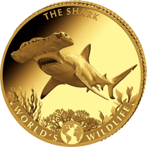 0,5g Gold Kongo World's Wildlife Hai 2026 (Auflage: 5.000)