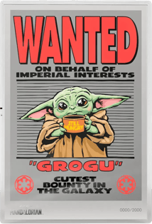 5 g Silber The Mandalorian Wanted Grogu 2026 (Auflage: 2.000 | Polierte Platte)