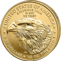 40 x 1/2 Unze Gold American Eagle 2026 (inkl. Münztube)