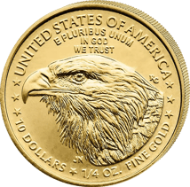40 x 1/4 Unze Gold American Eagle 2026 (inkl. Münztube)