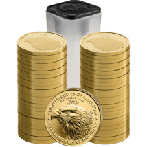 50 x 1/10 Unze Gold American Eagle 2026 (inkl. Münztube)