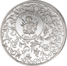 1 Unze Silber Ounce of Luck 2026 (Auflage: 2.026 | Echtes Kleeblatt | Polierte Platte)