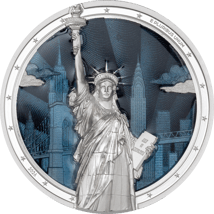 2 Unze Silber Freiheitsstatue 2026 (Auflage: 500 | Polierte Platte)