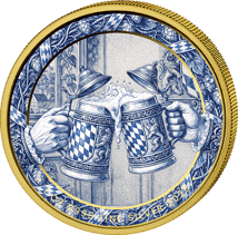 1 Unze Silber 510 Jahre Deutsches Reinheitsgebot 2026 (Auflage: 100 | teilvergoldet)