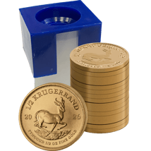 15 x 1/2 Unze Gold Krügerrand 2026 (inkl. Münztube)