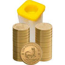 50 x 1/10 Unze Gold Krügerrand 2026 (inkl. Münztube)