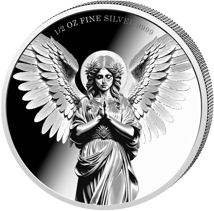 1/2 Unze Silber Schutzengel 2026 (Auflage: 2.000 | Polierte Platte)