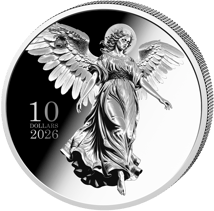 1/2 Unze Silber Schutzengel 2026 (Auflage: 2.000 | Polierte Platte)