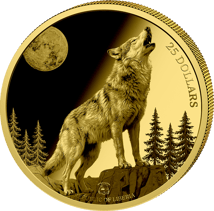 0,5g Heimische Tiere Wolf 2026 (Auflage: 1.000 | Polierte Platte)