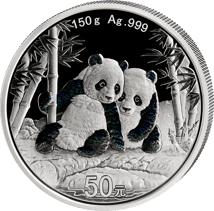 150g Silber China Panda 2026 PP (Polierte Platte | Auflage: 30.000)