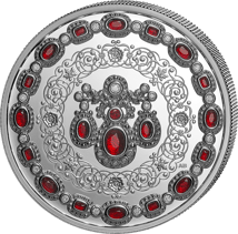 1 Unze Silber Kanada Kronjuwelen 100 Jahre Queen Elisabeth II. 2026 (Auflage: 6.000 | Polierte Platte)