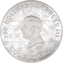 1 kg Silber Yellowstone Topographie 2026 (Auflage: 77 | Ultra Deep Relief | Polierte Platte)