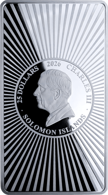 1 kg Silber Famous Bullion Giants 2026 (Auflage: 199 | teilvergoldet | Prooflike)