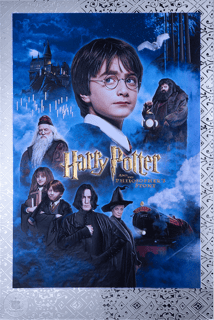 1 Unze Silber Harry Potter Filmplakat Stein der Weisen (Auflage: 999 | Prooflike)