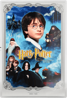 1 Unze Silber Münznote Harry Potter UK Filmplakat Stein der Weisen 2026 (Auflage: 1.500 | Polierte Platte)