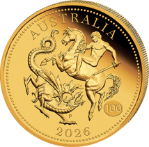 Gold Australian Quarter Sovereign 2026 (Auflage: 1.250 | Polierte Platte)