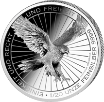 10 x 1/20oz Silber Deutscher Adler 2026