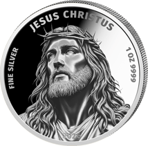 1 Unze Silber Jesus Christus 2026 (Auflage: 1.000 | Polierte Platte)