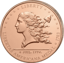 5 Unze Kupfer Libertas Americana 2026 (Lady Liberty Series | Auflage: 5.000 | Polierte Platte)