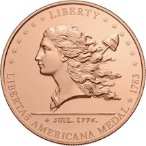 5 Unze Kupfer Libertas Americana 2026 (Lady Liberty Series | Auflage: 5.000 | Polierte Platte)