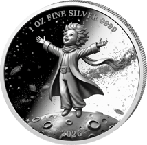 1 Unze Silber Kleiner Prinz Fantastisches Universum 2026 (Auflage: 1.000 | Polierte Platte)