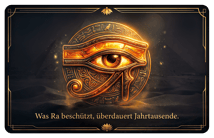 Auge des Ra Gold Münzbarren (Auflage: 1.000 | Polierte Platte)