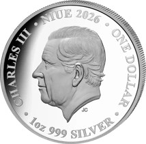 1 Unze Silber Herzkönigin 2026 (Auflage: 750 | Polierte Platte)