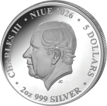 2 Unze Silber Majestätische Eule 2026 (Auflage: 400 | Polierte Platte)