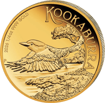 1/4 Unze Gold Kookaburra 2026 (Auflage: 500 | Polierte Platte)