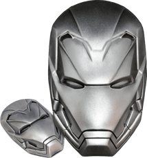 2 Unzen Silber Marvel Icon Iron Man 2019 (Auflage: 5.000 | Antik Finish)
