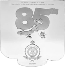 5 Unzen Silber Tom & Jerry™ - 85. Jubiläum 2025 (Auflage: 200 | Polierte Platte)
