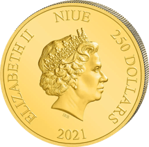 1 Unze Gold Harry Potter Classic Hermine Granger 2021 (Auflage: 250 | Polierte Platte)