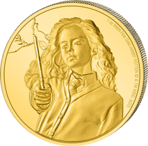 1 Unze Gold Harry Potter Classic Hermine Granger 2021 (Auflage: 250 | Polierte Platte)