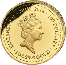1 Unze Gold Endangered & Extinct Helmkasuar 2016 (Auflage: 150 | Polierte Platte)