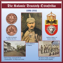 Pesa & Heller Satz Deutsch-Ostafrika (1890-1916)