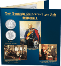Münzsatz der Kaiserzeit unter Wilhelm I. (1871-1888)