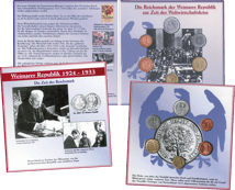 Münzsatz der Weimarer Republik (2. Ausgabe: 1924-1933)