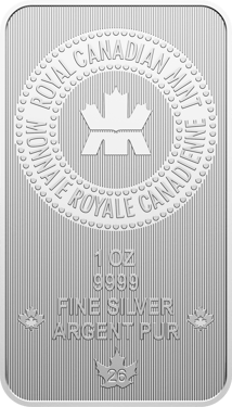 1 Unze Silberbarren Royal Canadian Mint 2026