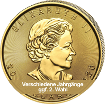 1/2 Unze Gold Maple Leaf (Diverse Jahrgänge | ggf. 2. Wahl)