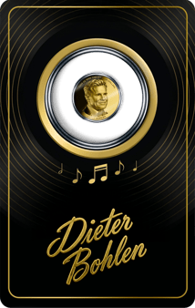 1/200 Unze Gold Dieter Bohlen 2026 (Auflage: 1.000 | Polierte Platte)