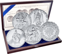 Silber Münzsatz Siegestaler 1871 (Komplettsatz zur Reichsgründung)