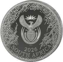 1 Unze Silber Odyssey of the Sky Martial Eagle 2026 (Auflage: 5.000 | Polierte Platte)