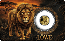 1/200 Unze Gold Big Five Löwe 2026 (Auflage: 1.000 | Polierte Platte)
