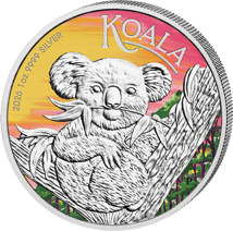 1 Unze Silber Koala Brisbane Money Expo 2026 (Auflage: 2.500 | Coloriert)