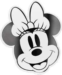 1/2 Unze Silber Disney Iconic Expressions Minnie Mouse 2026 (Auflage: 5.000 | Polierte Platte)