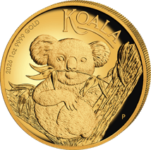 1 Unze Gold Australischer Koala 2026 (Auflage: 200 | High Relief | Polierte Platte)