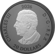 1 Unze Silber Elegant Triple Maple Leaf 2026 (Auflage: 7000 | Matte Proof | Rhodium)